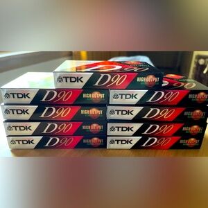 Vintage TDK Audio Cassettes